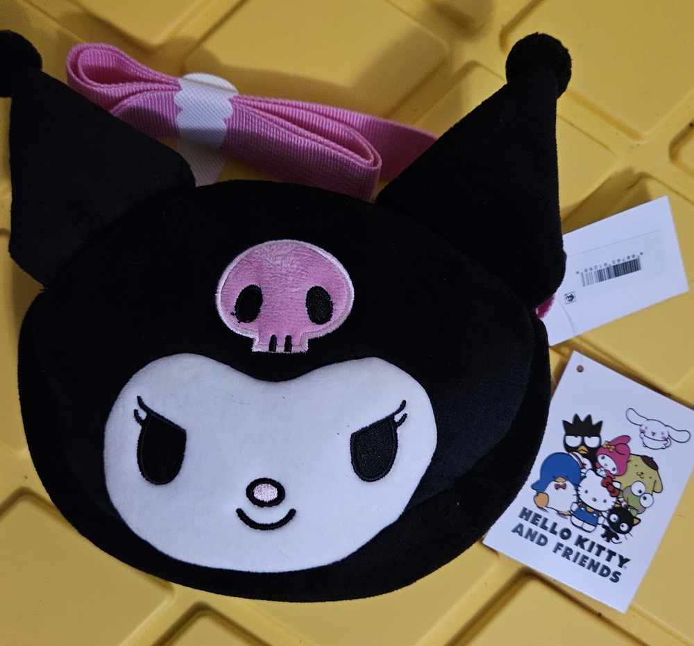 Sanrio Kuromi Plush Purse